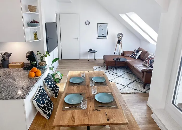 Lejlighed Modern & Stylisch - Penthouse-feeling Nahe Flughafen Muenchen *